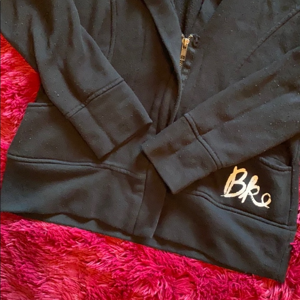 BKE black 1/2 zip 1967 hoodie - Picture 3 of 15